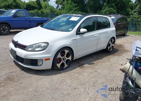 2011 Volkswagen Gti 4-Door z USA, uszkodzony, nr VIN WVWHD7AJ0BW163867